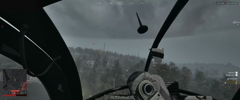 Heli crash wrong altitude mate